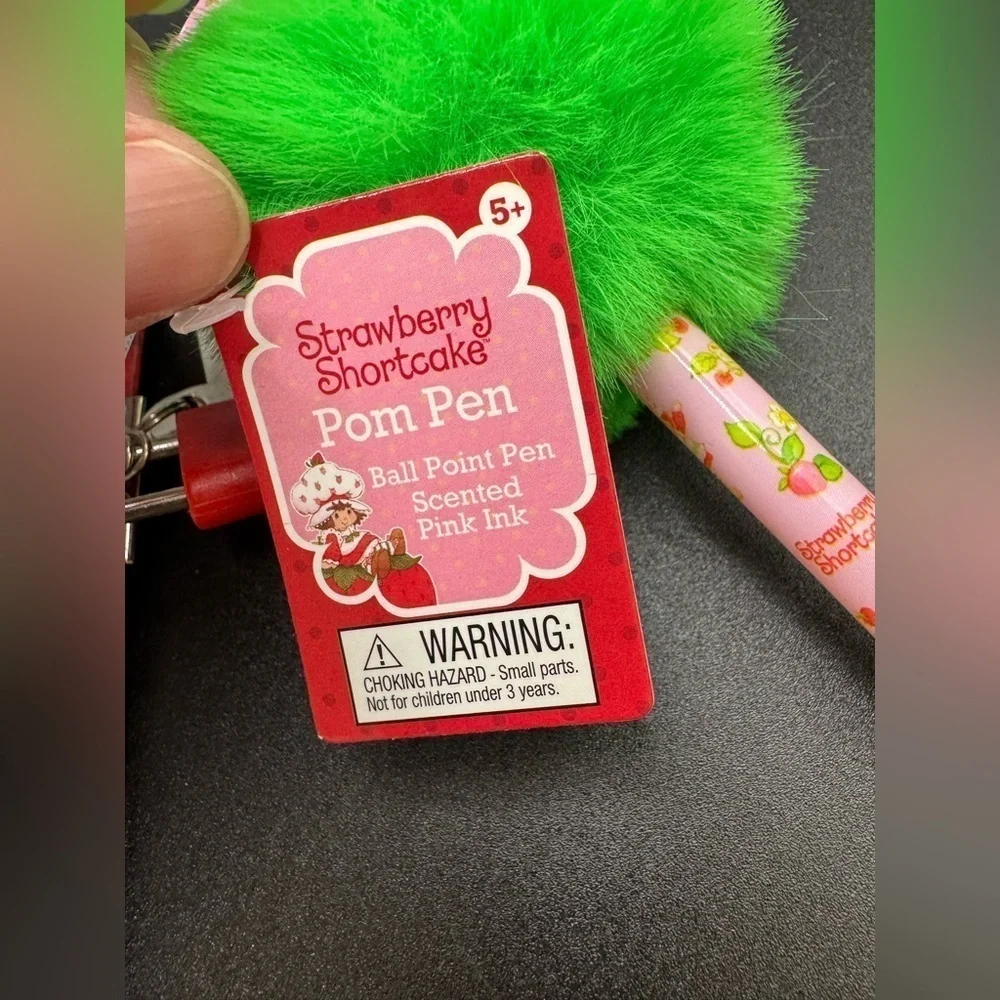 NEW Strawberry Shortcake Mini Diary and Scented Pom Pen